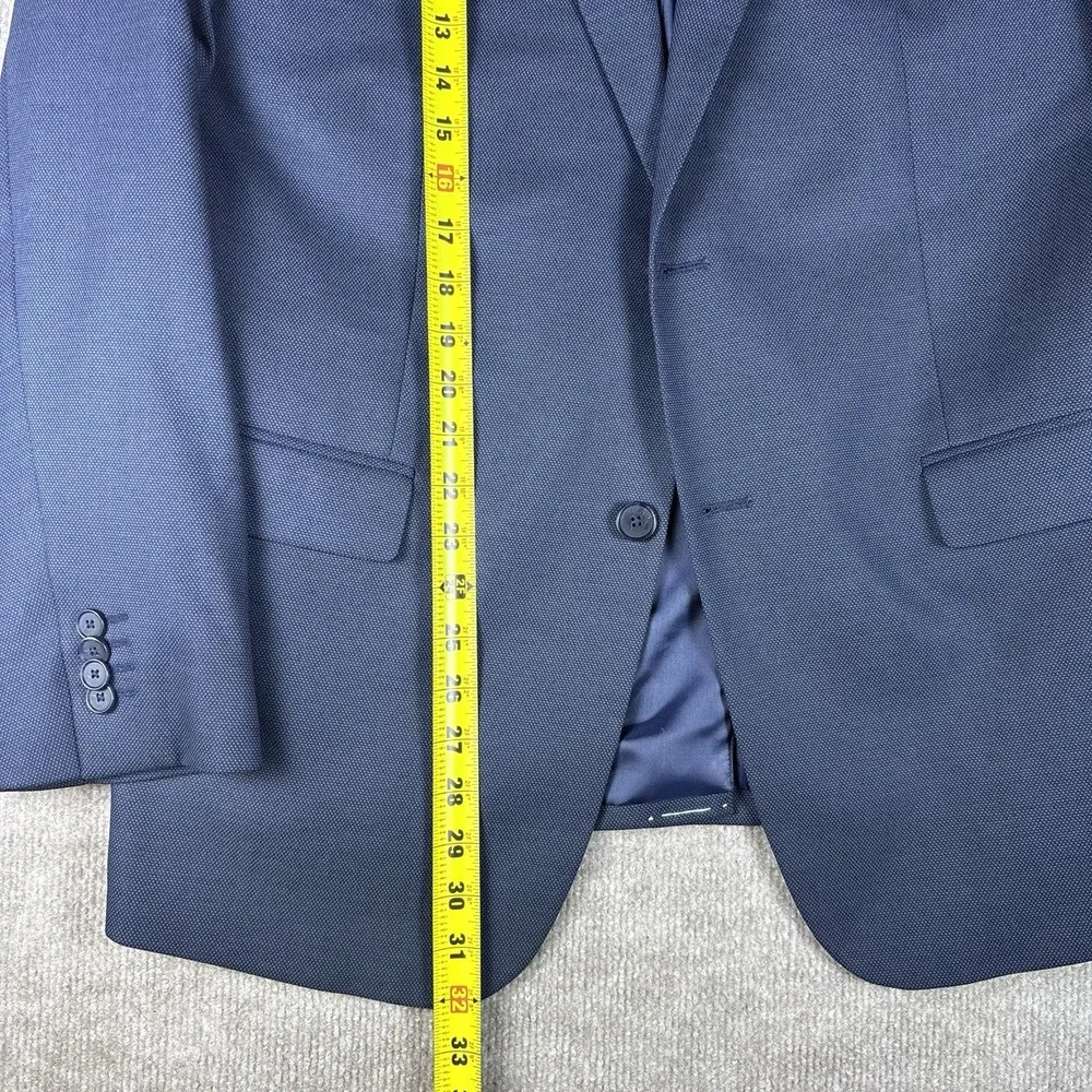 Banana Republic Factory Standard Fit Sport Coat Blazer Navy Blue 44R NWT